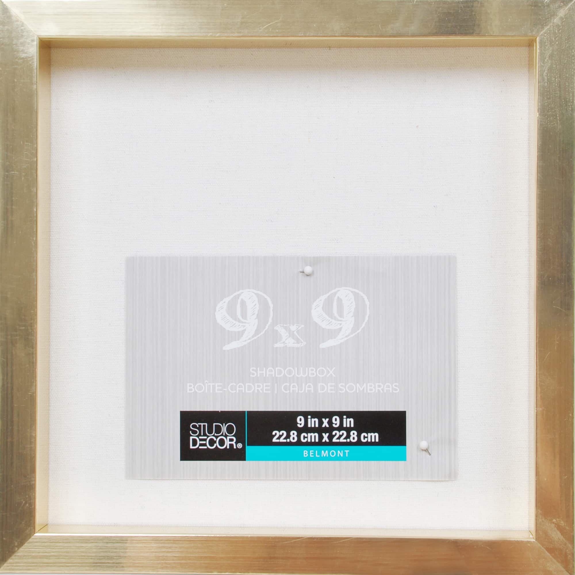 Gold Belmont Shadow Box by Studio Décor®